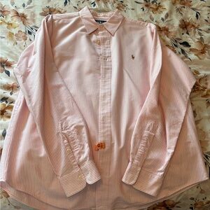 Ralph Lauren Pink Casual Button Down Shirt